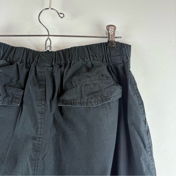 Cotton On Women’s Baggy Cargo Pants Black Size 6 Skater Grunge Goth Streetwear - Picture 8 of 10